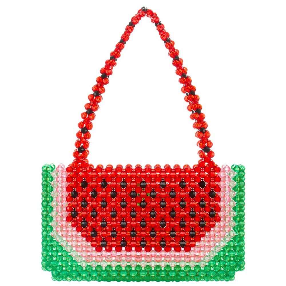 Susan Alexandra watermelon bead bag